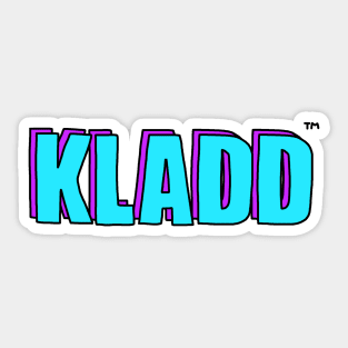 KLADD .cyan Sticker